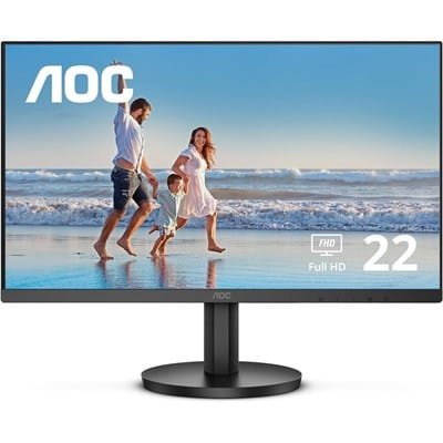 AOC 22B3HM 21.5" VA Panel Monitor FHD 4ms Adaptive Sync
